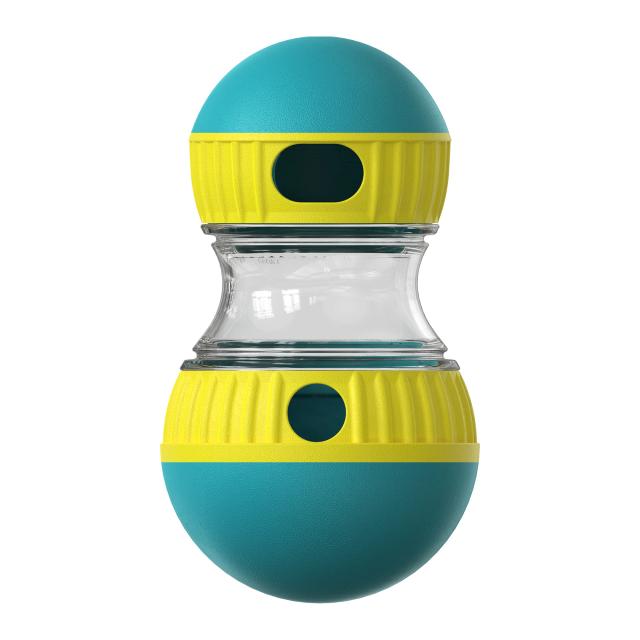 Dispensador Interativo à Prova de Vazamentos para Cães: Brinquedo de Mastigação que Estimula o QI, Ideal para Treinamento e Suprimentos de Pequenos a Grandes Cães