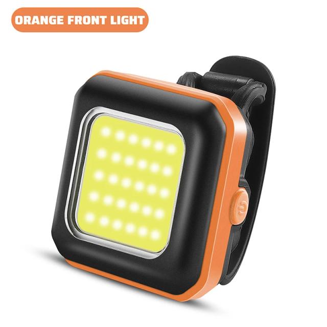 Lanterna Dianteira e Traseira LED West Bike com Carga Type-C - Iluminação e Segurança para Sua Bicicleta