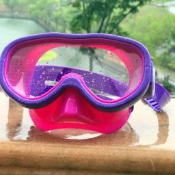 Conjunto snorkel infantil para crianças Máscaras mergulho com tubo snorkel seco - Image 2