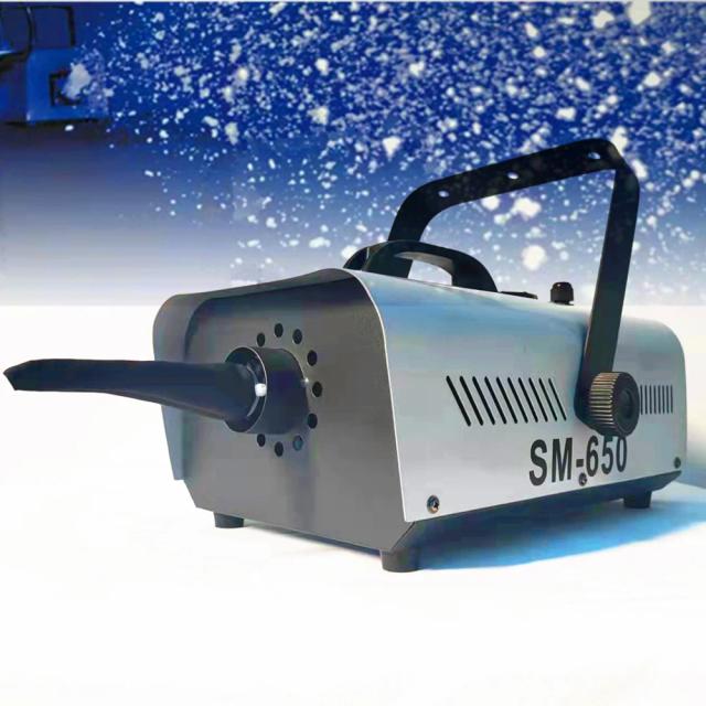 Máquina de neve sem fio com controle remoto - Efeitos especiais para palco e festas DJ