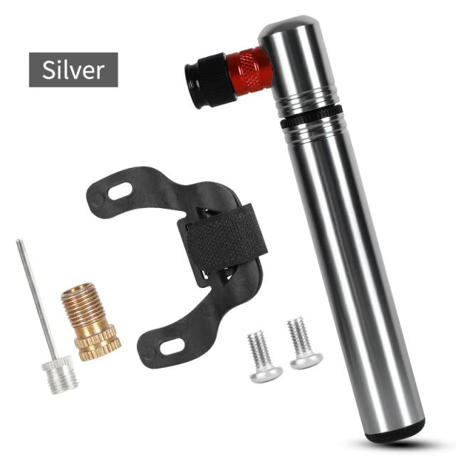 Bomba de Ar de Alta Pressão Oeste Biking para Bicicletas - Compatível com Válvula Presta, 130 PSI, Ideal para MTB e Estrada