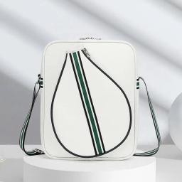 Bolsa tote de tênis para badminton, com alça ajustável, unissex, bolsa de armazenamento para raquete, bolsa de transporte para viagens ao ar livre, homens e mulheres - Image 3