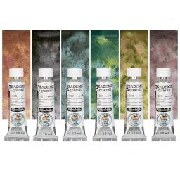 Alemão Schmincke Pigmento Aquarela, Cor Preservação, Arte Colegial, Criação de Pintura Tintas, Departamento, 15ml, 6 Cores - Image 5