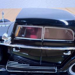 Modelo de carro plástico liga retro, Diecast 1:43 escala, clássico produto acabado, presente brinquedo simulação, exibição estática, SW38 - Image 6