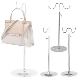 Expositor de bolsa suporte de bolsa ajustável suporte de bolsa rack de exibição de rack titular bolsa prateleira para saco bolsa chapéu - Image 5
