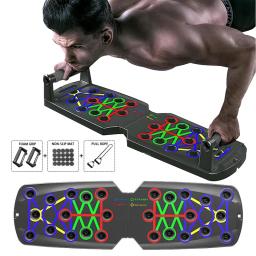 Folding Push-up Board Suporte para Exercício Muscular, Mesa Multifuncional, Equipamento Portátil de Fitness, Melhoramento Abdominal - Image 1