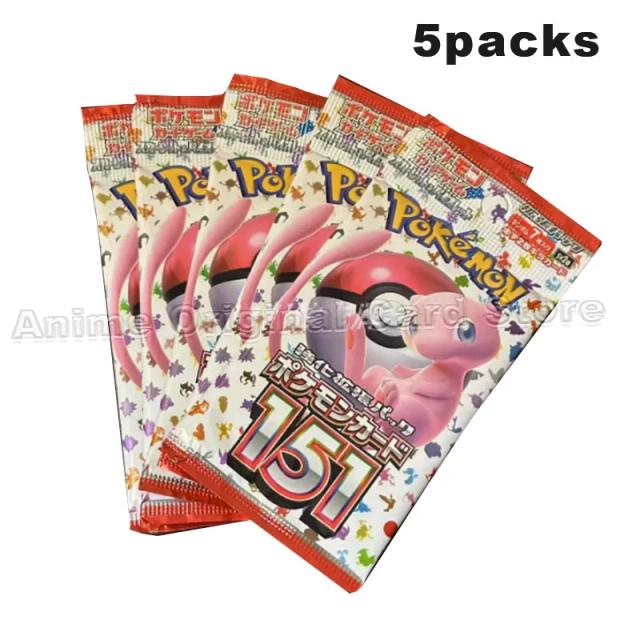 Pokémon TCG SV2A 151 Pacote de Suplemento Aprimorado Pikachu Cartão Colecionável
