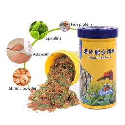 1 garrafa de peixe flocos para peixes tropicais peixes marinhos ornamentais aquário tanque de peixes alimentos de alimentação delicioso comida de peixe - Image 4