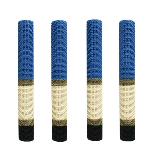 Grip de Cricket em Borracha com Tubo Antideslizante e Ventosa - Amortecimento Confortável e Durável em Conjunto com 4 Peças