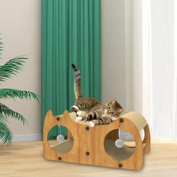 Cat Scratcher Lounge Bed, Coçar Casa para Animais, Atividade Toy Supplies - Image 2