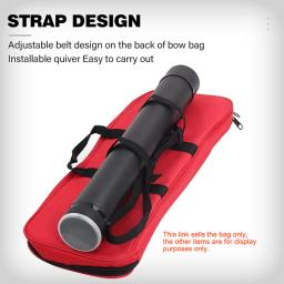 Ir Backpack Ombro Bow Protector, Fácil de transportar Recurve Bow Case, Archery Bag, Seta Caça Acessórios, 65cm - Image 3
