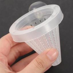 Red Wormscupssrimp Feeder Cup, Worm Cone Feeding Aquarium, Cesta de peixes vivos, cor aleatória, 10pcs - Image 4