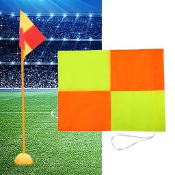 Esportes Match Field Equipamento, Bandeira do canto do futebol, Pole Flag para jogos de competição, Futebol, ao ar livre - Image 2