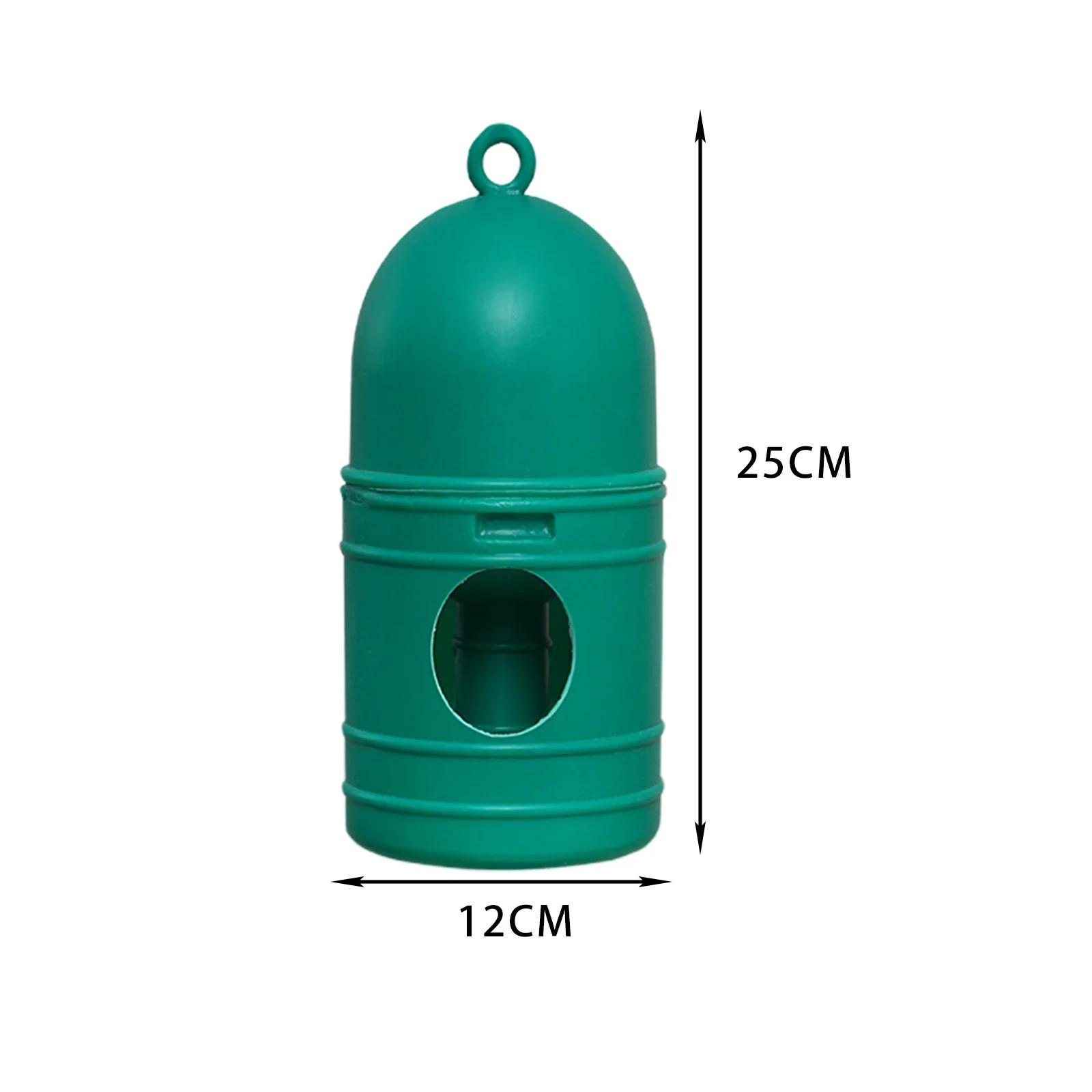 Bebedor De Água De Pássaro Com Punho De Suspensão, distribuidor De água Do Pombo Alimentador De Grande Capacidade, Acessórios De Gaiola De Pássaro - Image 1