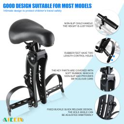 Assento de bicicleta destacável para crianças, assento de criança, amortecedor, pedal guardrail - Image 1