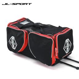Mochila com Rodas para Adolescente Adulto, Equipamento De Hóquei No Gelo, Bolsa Portátil, Acessórios, 36L - Image 5