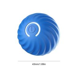 Bola de brinquedo para cachorro inteligente, brinquedo eletrônico interativo para animais de estimação, bola móvel, usb, movimento automático, saltando para filhotes, presente de aniversário, produto para gatos - Image 6
