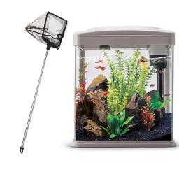Rede de peixes de aquário portátil com alça longa extensível, rede de pesca, aço inoxidável, rede de pouso - Image 5