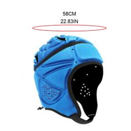 Rugby Chapelaria Protetor para Crianças, Capacete de proteção macia Reduzir o impacto, Headguard for Youth, boné de futebol para ele - Image 5