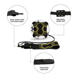 1 pçs instrutor de futebol chute jogar solo prática treinamento auxílio habilidades controle equipamentos ajustáveis sacos bola presente - Image 5