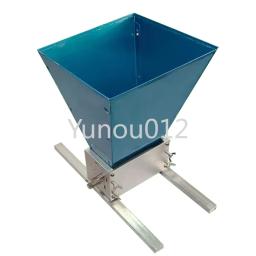 Triturador de cevada manual de 3 rolos, moinho de malte para fabricação caseira, moinhos de grãos com funil e suporte de base de metal - Image 5