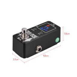 B0-B7 afinador de guitarra metrônomo sintonizador cromático automático pedal para guitarra baixo violino ukulele trompete cromático metrônomo sintonizador - Image 4