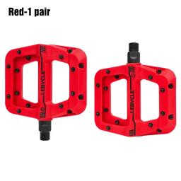 Lebycle mtb bicicleta pedal de náilon rolamento pedais de mountain bike de alta resistência antiderrapante pedais de bicicleta acessórios de ciclismo - Image 2