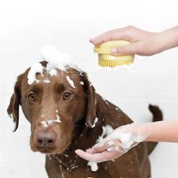 Multifuncional Banho Massagem Escova para Animais de Estimação, Banheiro, Macio, Segurança, Silicone, Cachorro, Cão Grande, Gato, Pet Acessórios, Gatos, Ferramentas - Image 2