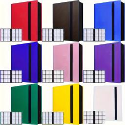 Binder Trading Card, Livro de Cartas de Jogo, Pasta para Futebol, Basquete, Esportes, 9 Bolsos, 20 Folhas, 360 - Image 1