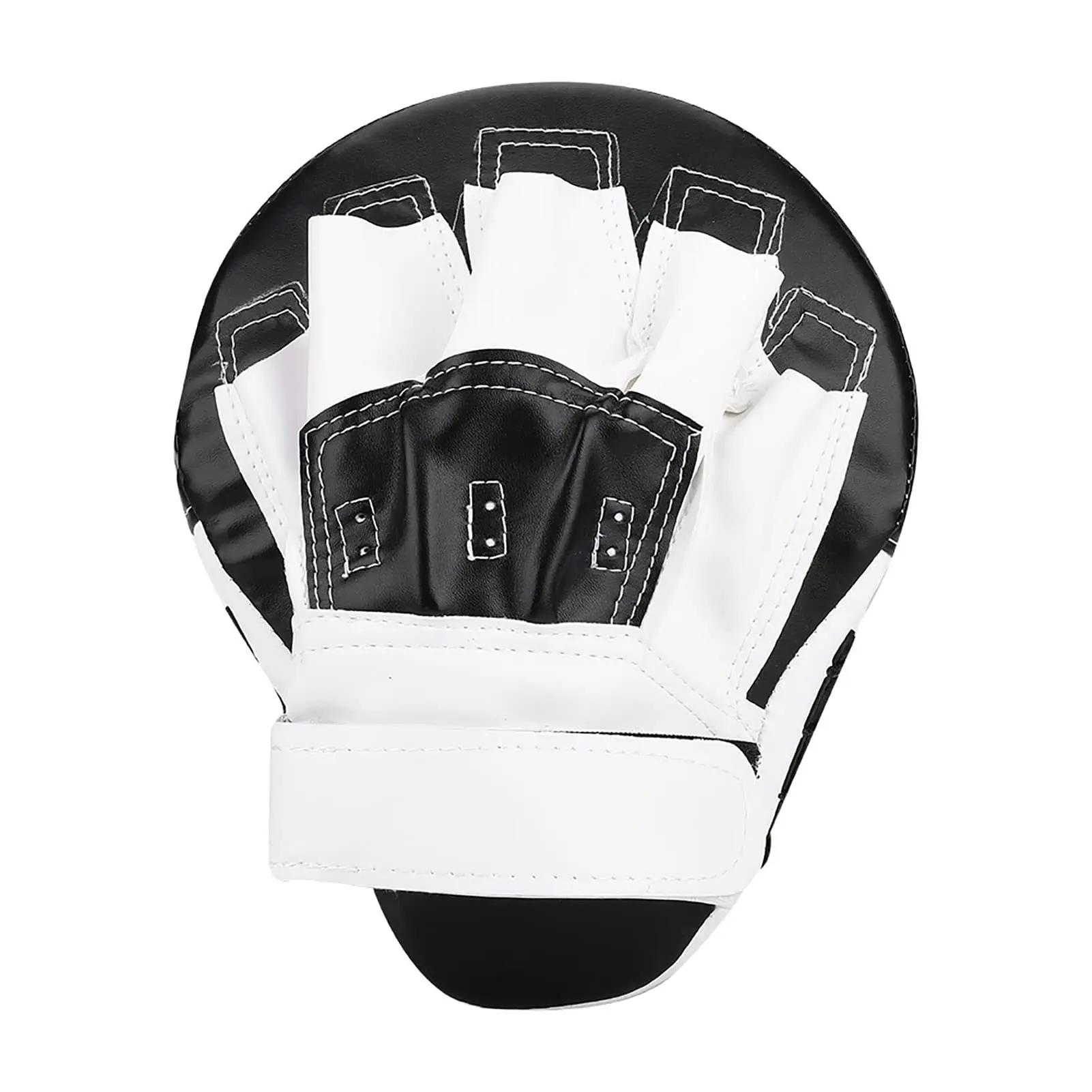 Saco De Boxe Curvo para Adultos e Crianças, Equipamento De Boxe, Sacos De Perfuração Para Taekwondo, Muay Thai, Karatê, PU Training Paws Pads, 1 Pc, 2Pcs - Image 1