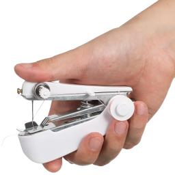 Suprimentos de máquina de costura portátil para iniciantes, dispositivo de costura e reparo, mini portátil - Image 4