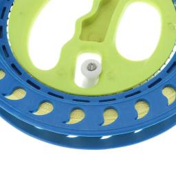 Kite Reel Winder Roda de fogo, Flying Handle Tool, Linha torcida, redondo, aperto azul, Fying Kites, jogo ao ar livre - Image 6