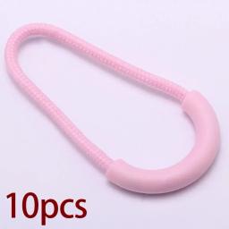 10 pçs em forma de u zip cabeça de plástico zip puxa cabo extrator clipe substituição para mochilas/embalagens de viagem/acessórios de jaquetas - Image 6