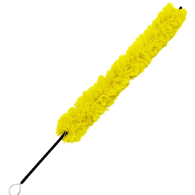Escova de Limpeza Versátil para Cavidades Internas de Instrumentos Musicais com 16 ou 17 Furos, Lavável e Eficiente