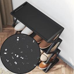 Sapateira à prova d'água em forma de X, organizador de armazenamento para tênis, armários montados, móveis domésticos - Image 4