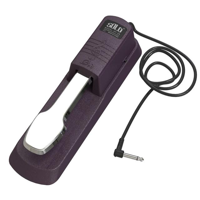 Teclado Piano Pedal Sustain Elétrico com Cabo MIDI para Synthesizers Yamaha, Roland e Korg