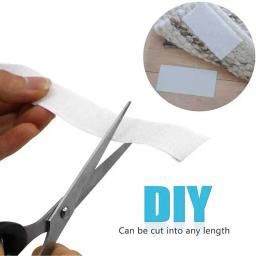 Tiras adesivas do gancho e do laço, fita do prendedor, etiqueta de nylon, fita mágica com colagem, acessórios de DIY, 16mm, 20mm, 25mm, 30mm, 50mm, 100mm, 5m - Image 3