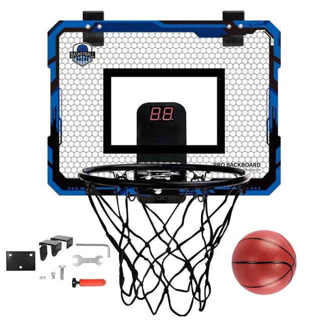 Conjunto de Basquete Completo com Placar Eletrônico: Brinquedo Esportivo Ideal para Crianças e Adolescentes