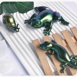 Sapo Resina Silicone Moldes para Pendurar na Parede, 3D Caracóis, Fundição Epóxi, Animal, Lagarto, Casa, Decoração Desktop, 4Pcs - Image 4