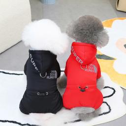 Macacão impermeável para cães pequenos e médios, snowsuit quente para cachorro, chihuahua, roupas bulldog, roupas de inverno - Image 3