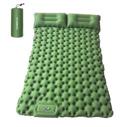 Acampamento ao ar livre colchão inflável duplo cama de dormir ao ar livre almofada de viagem dobrável ultraleve almofada mat moistureproof - Image 2