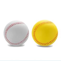 Bola de base de esponja macia de 2,5 polegadas, bola de beisebol para treinamento esportivo ao ar livre, softball infantil universal, bola padrão de 6,3 cm para prática - Image 5