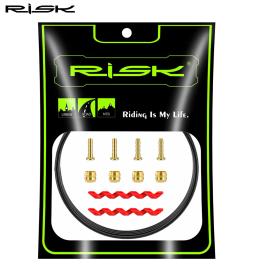 Risco bicicleta kit mangueira de freio a disco hidráulico tubo habitação conjunto para shimano magura sram SM-BH59 bh90 compressão bucha & agulha - Image 5