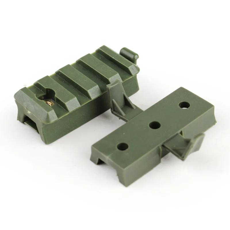 Tactical Fast Capacete Side Rail Set, Paintball Tiro Guia Trilho, ARC Capacetes Mount para MICH Fast MH BJ PJ Capacete Acessórios - Image 1