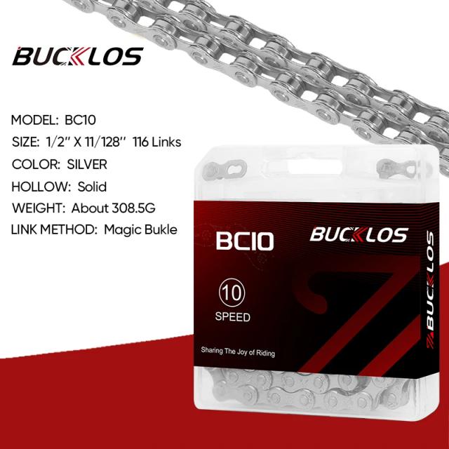 BUCKLOS Corrente de Bicicleta MTB 12 Velocidades EL SL Mountain Road 11v 10v 9v 8v