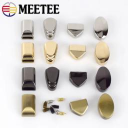 30 peças zíper de metal fechadura com clipe puxador de fecho fivela de zíper parafuso cabeça bolsas em couro acessórios de hardware faça você mesmo artesanato - Image 1