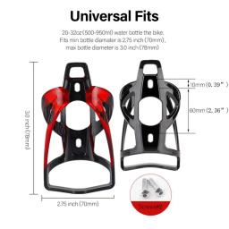 Gaiolas De Garrafa De Bicicleta MTB Road Bicicleta Water Bottle Holder Colorido Leve Ciclismo Bottle Bracket Bicicleta Acessório - Image 5