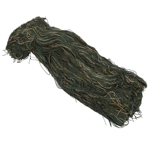 Traje Ghillie Leve com Fios de Camuflagem para Caça e Aventura ao Ar Livre