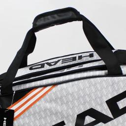 Saco de raquete de tênis masculino, grande bolsa esportiva, mochila de badminton de ginástica ao ar livre, 4-9 bolsa esportiva de raquete com alça, impermeável - Image 3