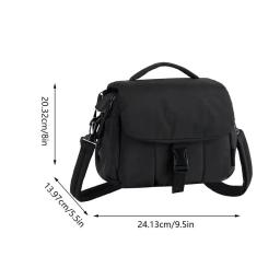 Bolsa de viagem para câmera, à prova d'água, leve, capa protetora para câmera com capa de chuva e suporte para tripé, ombro pequeno - Image 6